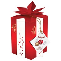 Praline din ciocolata lapte Heidi cu alune de padure caramelizate, 140g