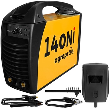 Aparat sudura Profesional AgroPro 140 Ni, inverter, MMA, 140A, tehnologie IGBT, IP 21 Aparat sudura Profesional AgroPro 140 Ni, inverter, MMA, 140A, tehnologie IGBT, IP 21