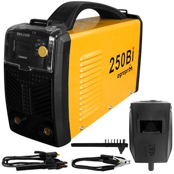 Aparat sudura Profesional AgroPro 250 BI, inverter, MMA, 250A, tehnologie IGBT, IP 21 Aparat sudura Profesional AgroPro 250 BI, inverter, MMA, 250A, tehnologie IGBT, IP 21