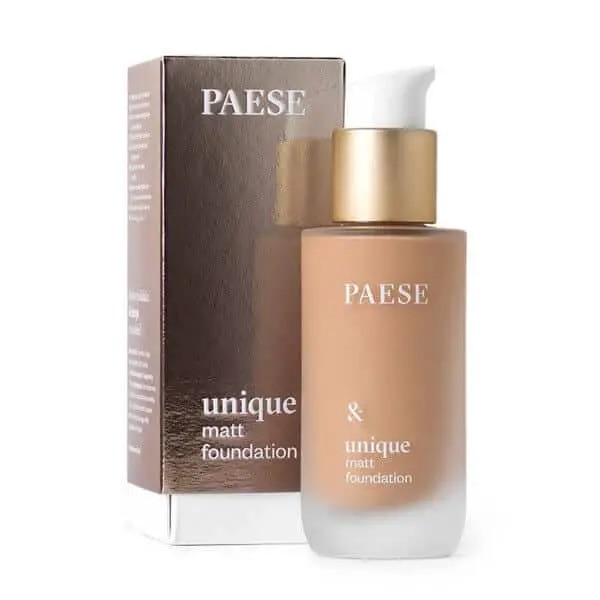 Fond de ten Paese Unique Matt Foundation 608C Golden Beige , 30ml
