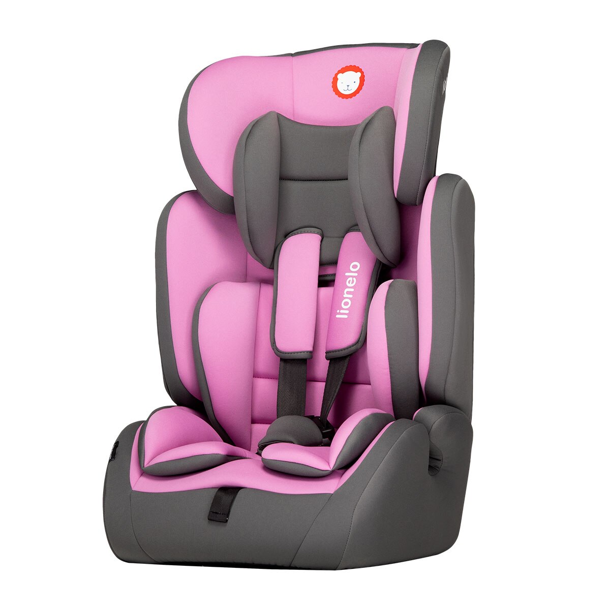 Scaun auto, Lionelo, Levi Simple Candy, 9-36 Kg, Roz