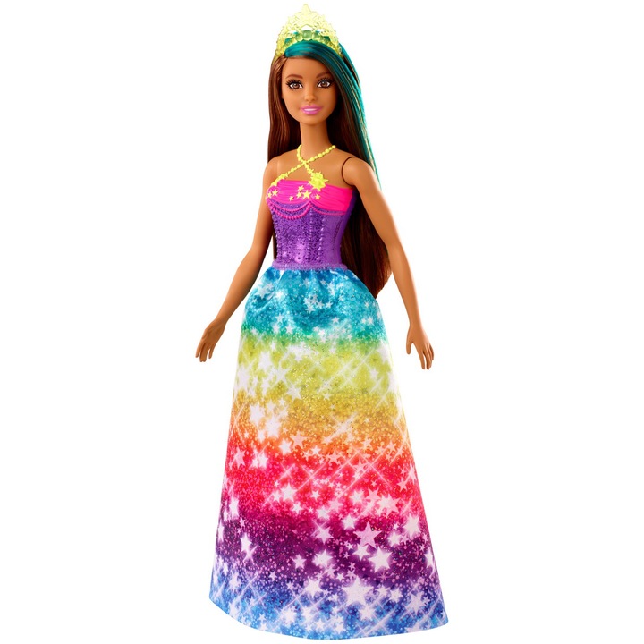 Кукла Barbie Dreamtopia - Принцеса с жълта корона