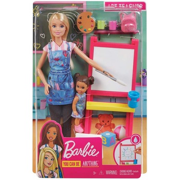 Set de joaca Barbie You can be - Profesoara de pictura