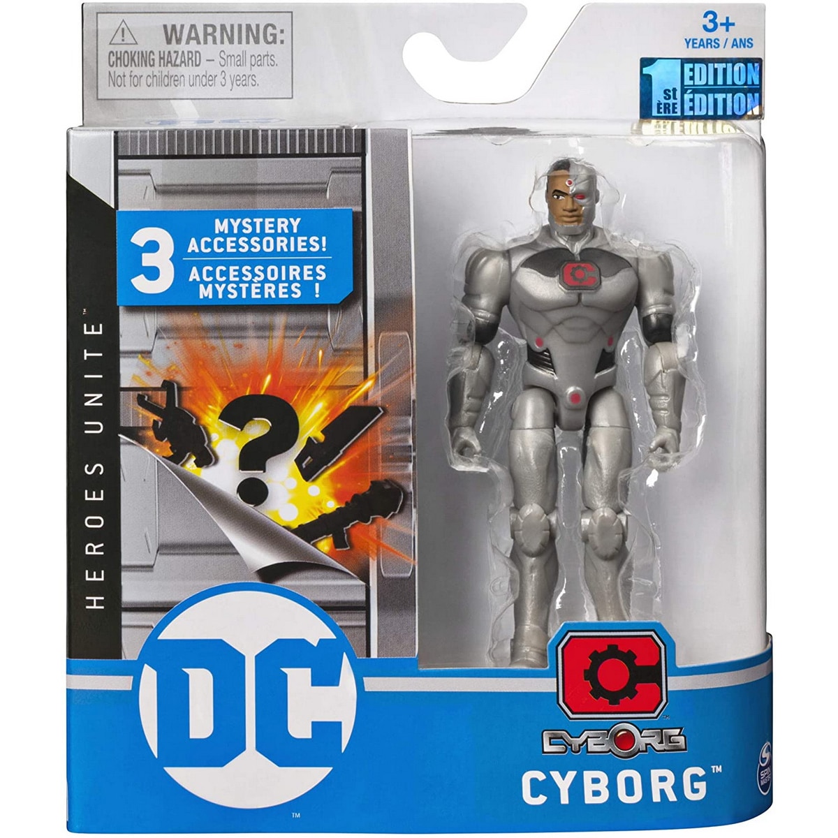 Figurina Cyborg, cu accesorii, 10 cm