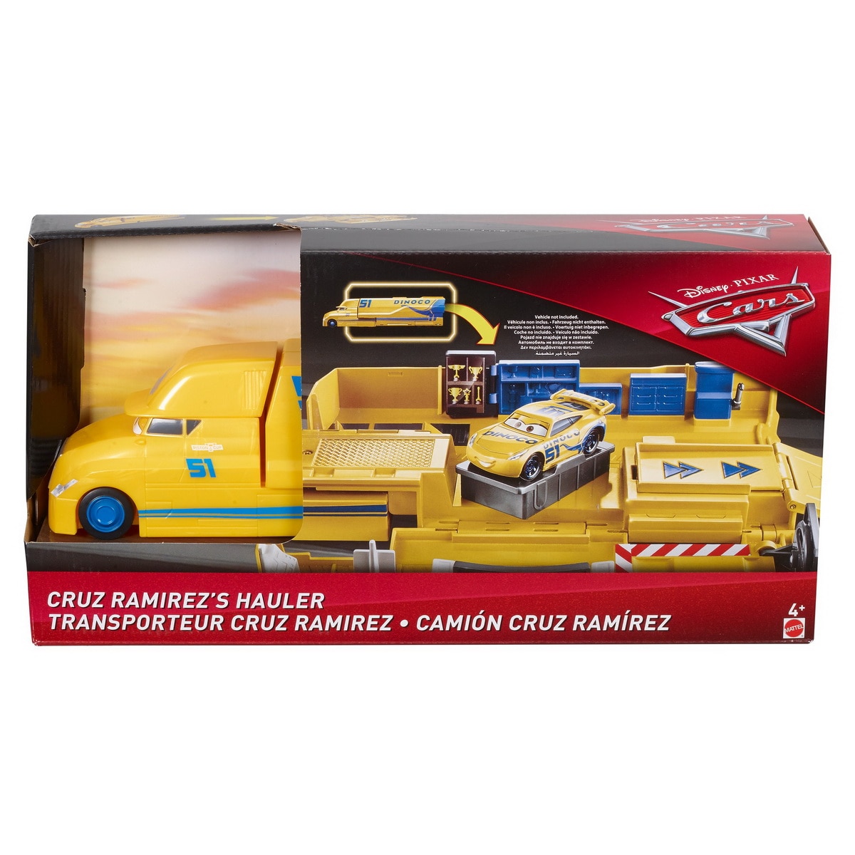 Set de joaca Disney Cars 3 - Transportatorul lui Cruz Ramirez