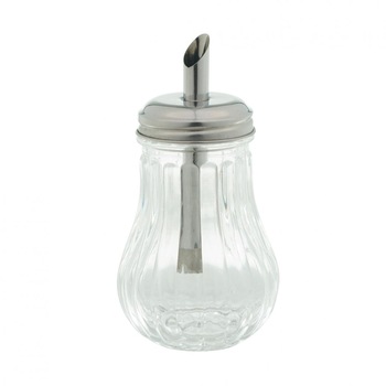 Dispenser zahar din sticla si inox 190 ml, Vanora Dispenser zahar din sticla si inox 190 ml, Vanora