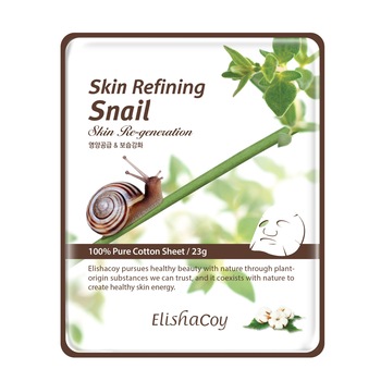 Masca de rafinare a pielii cu extract de melc, ElishaCoy, 23 gr Masca de rafinare a pielii cu extract de melc, ElishaCoy, 23 gr