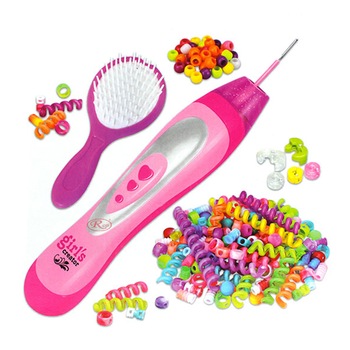 Set creativ 2 in 1 cu accesorii pentru par, pentru fetite DJ2005 RCO® Set creativ 2 in 1 cu accesorii pentru par, pentru fetite DJ2005 RCO®