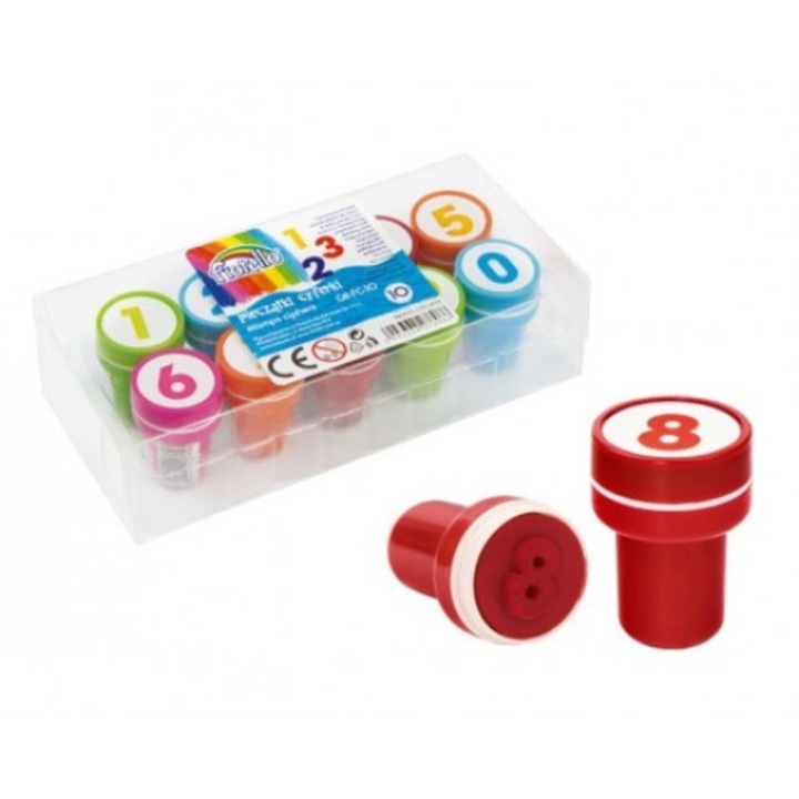 Цифрови печати Fiorello, 6 цвята, комплект от 10 дизайна