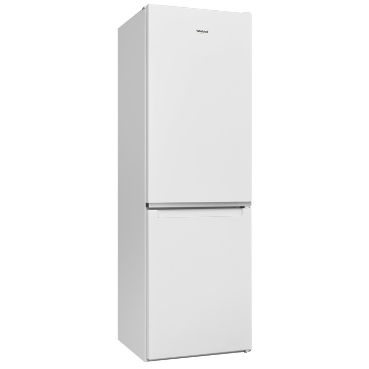 Combina frigorifica Whirlpool W5 821E W 2, 339L, clasa energetica E, H 189cm, Alb