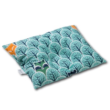 Perna bebelusi contra plagiocefaliei si pentru formarea corecta a capului Kidizi 30x25 cm Animals Mint Perna bebelusi contra plagiocefaliei si pentru formarea corecta a capului Kidizi 30x25 cm Animals Mint