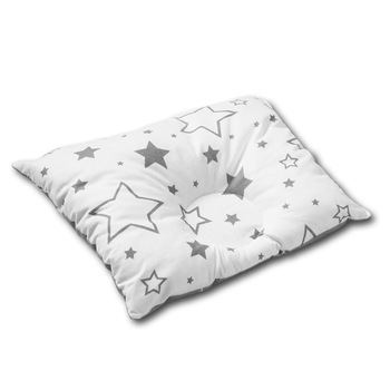 Perna bebelusi contra plagiocefaliei si pentru formarea corecta a capului Kidizi 30x25 cm Galaxy Grey Perna bebelusi contra plagiocefaliei si pentru formarea corecta a capului Kidizi 30x25 cm Galaxy Grey