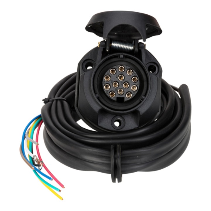 Priza remorca cu cablu 1,5m 13pini