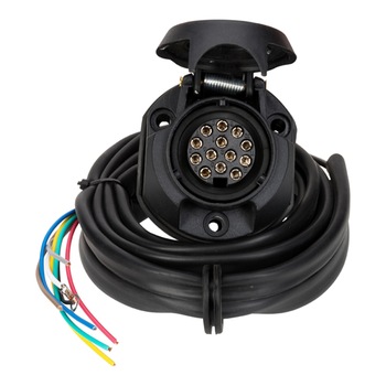 Priza remorca cu cablu 1,5m 13pini Priza remorca cu cablu 1,5m 13pini