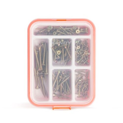 Set 190 suruburi pentru lemn, Ugyismegveszel, Otel, Multicolor