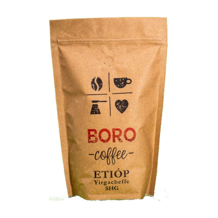 Boro-Coffee Single Origin, Etióp Yirgacheffe Shg, 250 g