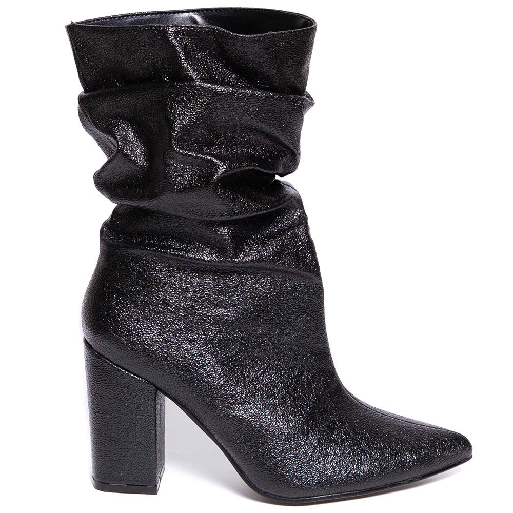 Cizme dama Leosse, Negru, Negru