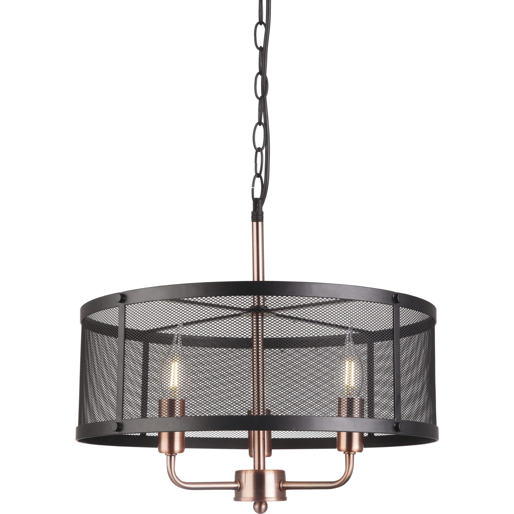 Pendul Klausen Ferrol Sp3, Negru, KL 6342, E14, 3x7 W