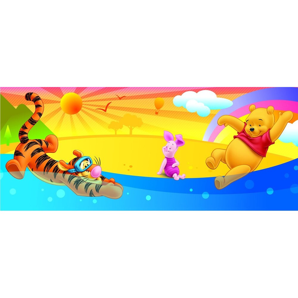 Fototapet copii duplex Disney Winnie The Pooh 2-001D 254 x 92 cm