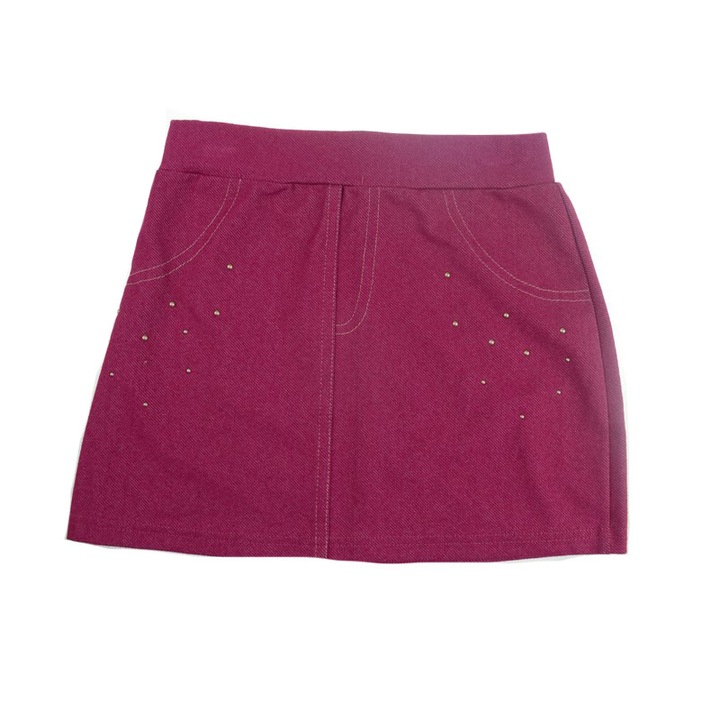 Fusta casual pentru fete Atut A-4614, Mov