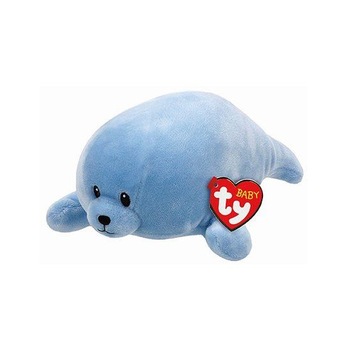 Jucarie de plus bebelusi Ty, foca bleu Squirt, 24 cm Jucarie de plus bebelusi Ty, foca bleu Squirt, 24 cm