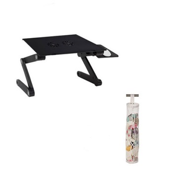 Pachet Promo Masa Laptop, GAIA T8, CU Doua Ventilatoare, Reglabila Pe Inaltime Si Rabatabila, Cooler Incorporat + Organizator Sosete Pachet Promo Masa Laptop, GAIA T8, CU Doua Ventilatoare, Reglabila Pe Inaltime Si Rabatabila, Cooler Incorporat + Organizator Sosete