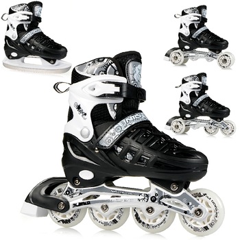 Role reglabile Nils Extreme NH10905, 4 in 1, Multicolor, 31-34 Role reglabile Nils Extreme NH10905, 4 in 1, Multicolor, 31-34