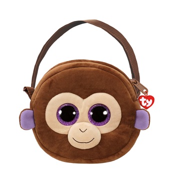 Geanta de umar din plus copii, maimuta Coconut, Ty, 20 cm Geanta de umar din plus copii, maimuta Coconut, Ty, 20 cm