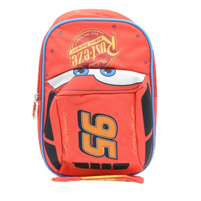 Ghiozdan pentru baieti Sun City Cars SE2527, Rosu