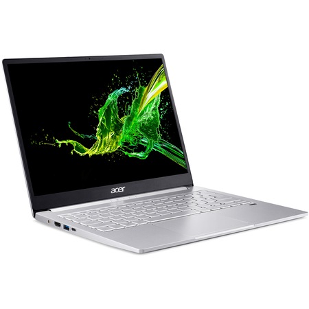 Laptop ultraportabil Acer Swift 3 SF313-52 cu procesor Intel® Core™ i5-1035G4 pana la 3.70 GHz, 13.5", QHD, 8GB, 256GB SSD, Intel UHD Graphics, Windows 10 Home, Silver