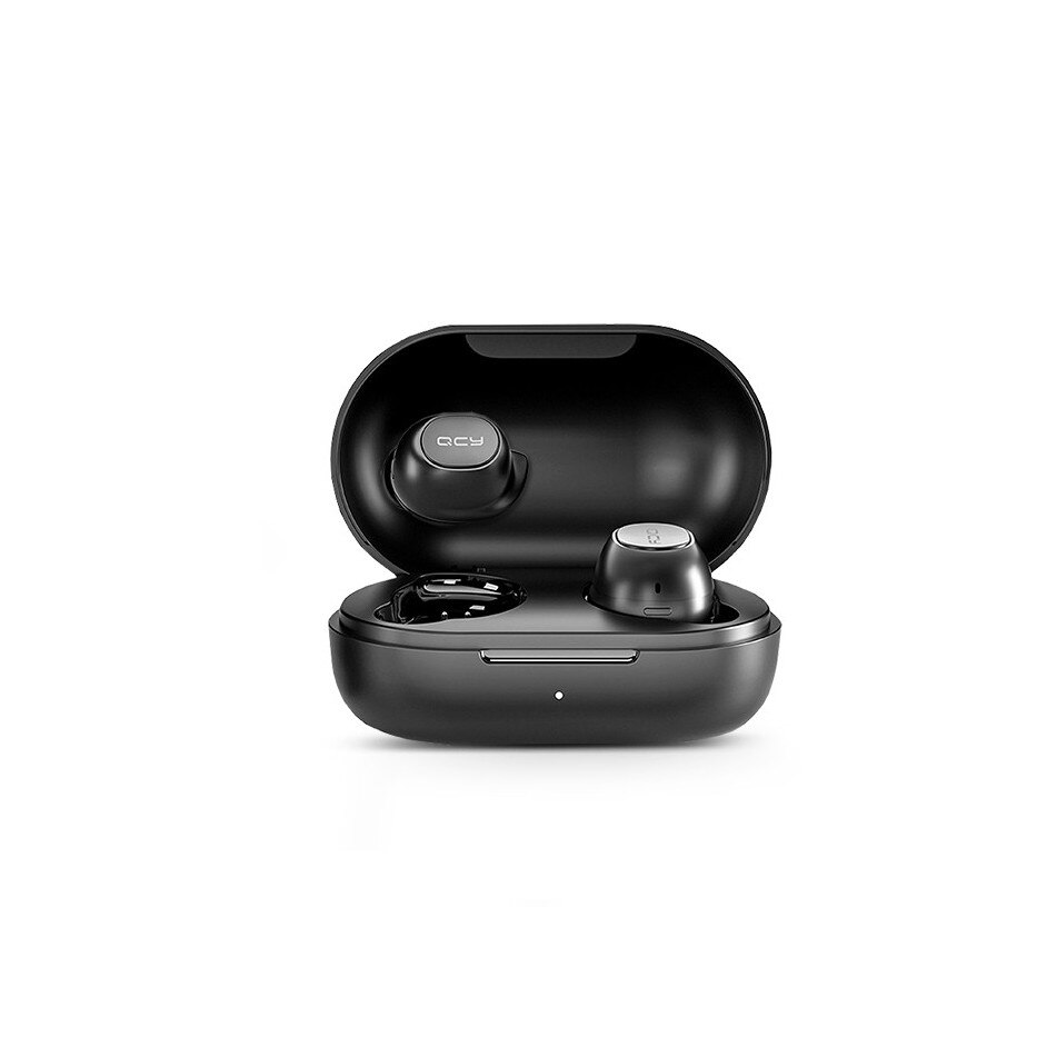 Xiaomi QCY Bluetooth sztere TWS headset v5.0 t lt dokkol QCY T9S TWS Bluetooth Earbuds black