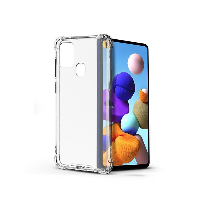Samsung A217F Galaxy A21s szilikon hátlap - Roar Armor Gel - transparent