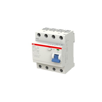 Intrerupator automat cu protectie diferentiala ABB, 4P, tip A, 40A, 30mA Intrerupator automat cu protectie diferentiala ABB, 4P, tip A, 40A, 30mA