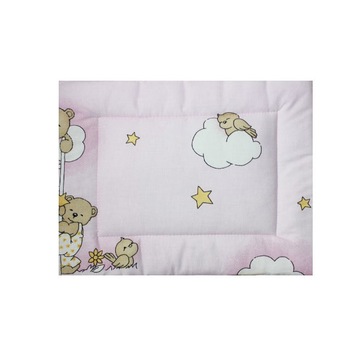 Perna slim, Ursuletul somnoros,roz, 37x28cm Perna slim, Ursuletul somnoros,roz, 37x28cm