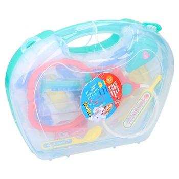 Set Doctor Eddy Toys 13 piese Turcoaz Set Doctor Eddy Toys 13 piese Turcoaz