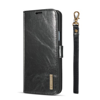 Husa Samsung Galaxy S9 Plus - CaseME, piele, 2 in 1, curelusa mana, inchidere magnetica, tip portofel, back cover, stand, Negru Husa Samsung Galaxy S9 Plus - CaseME, piele, 2 in 1, curelusa mana, inchidere magnetica, tip portofel, back cover, stand, Negru