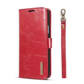 Husa Samsung Galaxy S9 Plus - CaseME, piele, 2 in 1, curelusa mana, inchidere magnetica, tip portofel, back cover, stand, Rosu Husa Samsung Galaxy S9 Plus - CaseME, piele, 2 in 1, curelusa mana, inchidere magnetica, tip portofel, back cover, stand, Rosu