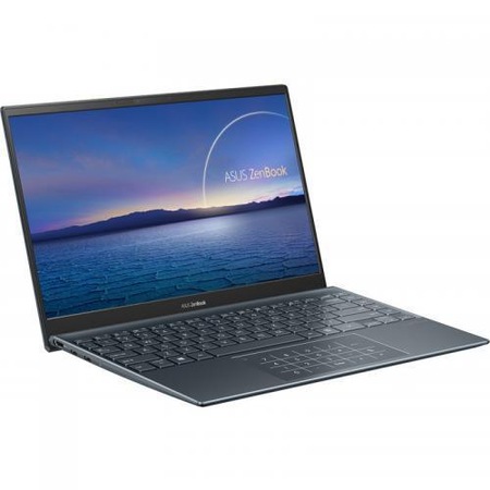 Laptop ultraportabil ASUS ZenBook 14 UM425IA cu procesor AMD Ryzen 5 4500U pana la 4.00, 14", Full HD, 8GB, 512GB SSD, AMD Radeon Graphics, Windows 10 Pro, Pine Grey