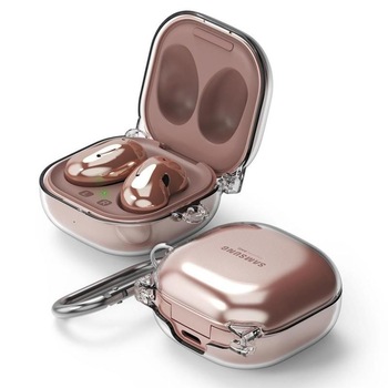 Carcasa Ringke Hinge Samsung Galaxy Buds 2/Pro/Live Clear Carcasa Ringke Hinge Samsung Galaxy Buds 2/Pro/Live Clear