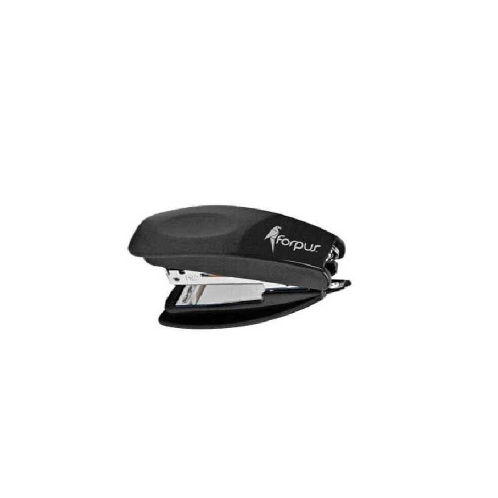 Capsator Metalic FORPUS Mini, 10 Coli, Capse Numarul 10, Negru