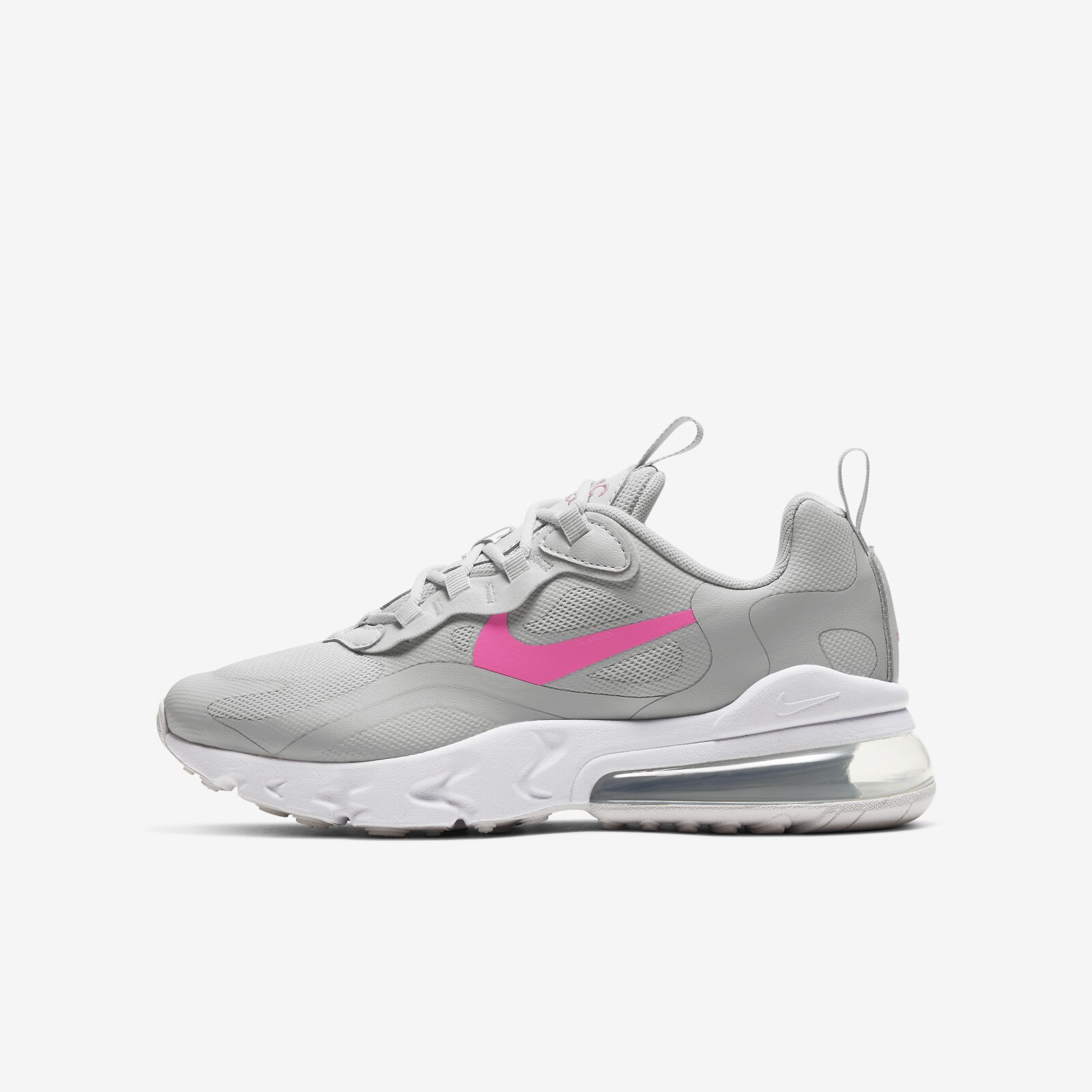 Pantofi sport NIKE AIR MAX 270 REACT GS CZ7105 001 Gri deschis Roz 38.5