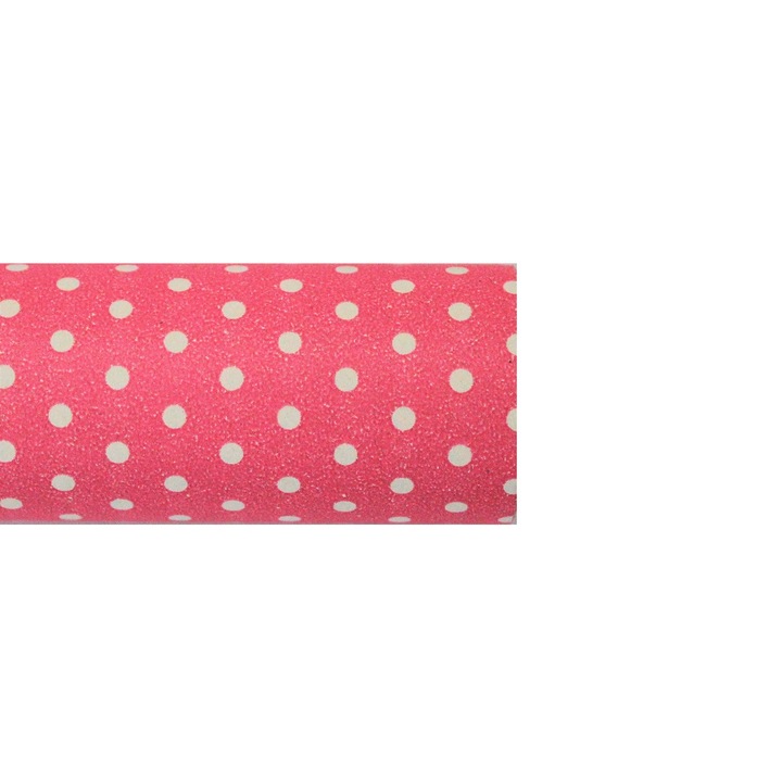 Подаръчна опаковъчна хартия Graphic Pink-White, 200 х 70 см