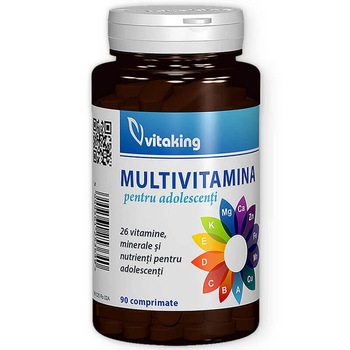 Pachet suplimente si vitamine Tineri si adolescenti Vitaking 4 cutii suplimente Pachet suplimente si vitamine Tineri si adolescenti Vitaking 4 cutii suplimente