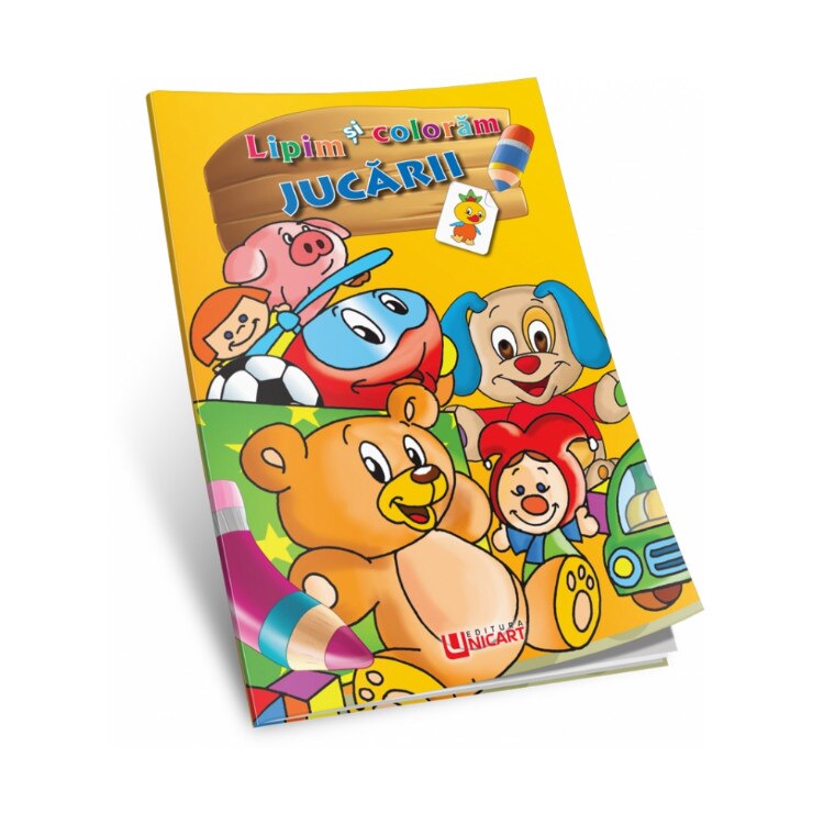 Lipim si coloram - Jucarii