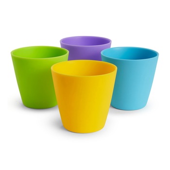 Set 4 Pahare Colorate, Munchkin, 18 luni +, 240 ml, Baza Stabila, Fara BPA, Perfecte pentru Tranzitia la Canile Clasice, Compatibil Masina de Spalat Vase, Multicolor Set 4 Pahare Colorate, Munchkin, 18 luni +, 240 ml, Baza Stabila, Fara BPA, Perfecte pentru Tranzitia la Canile Clasice, Compatibil Masina de Spalat Vase, Multicolor