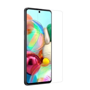 Folie de sticla securizata transparenta pentru Galaxy A71 Folie de sticla securizata transparenta pentru Galaxy A71
