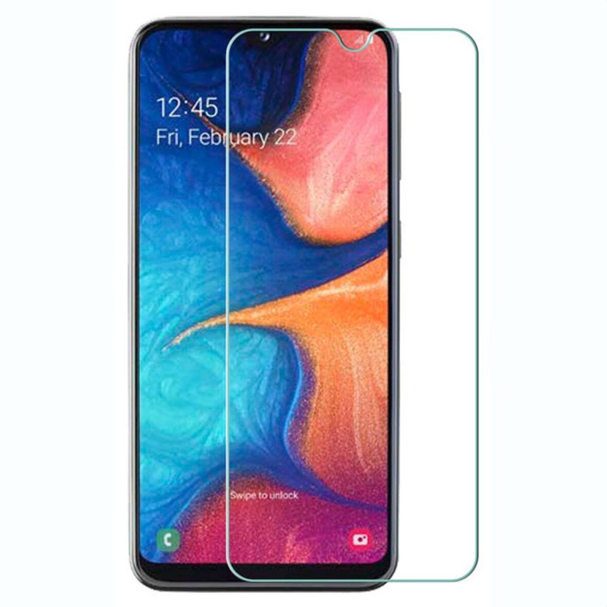Folie de sticla Tempered Glass transparenta pentru Galaxy A10