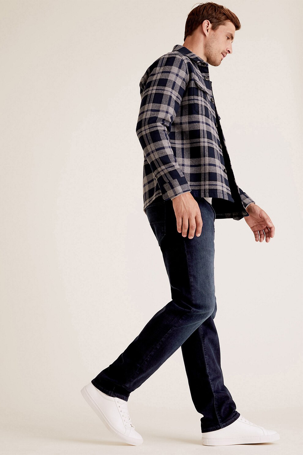 Marks & Spencer, Blugi drepti, Bleumarin inchis
