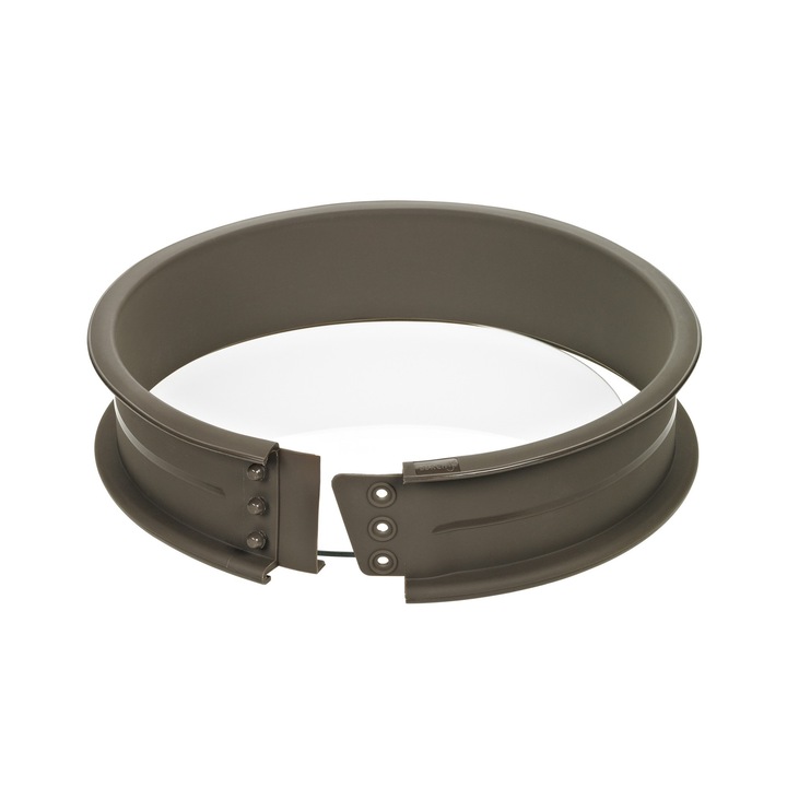 Lurch Flexi-Form Silicon Platinum тава за печене, здрава и устойчива на срязване стъклена основа, с подвижен ръб, 26 cm x 6 cm