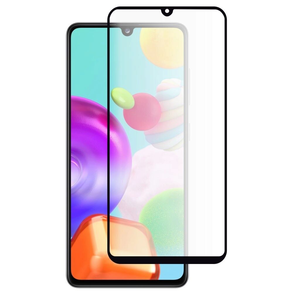 Folie Sticla 3MK HardGlass Max pentru Samsung Galaxy A41, 3D, Full Glue, Negru